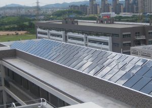 工廠(chǎng)宿舍太陽(yáng)能熱水工程